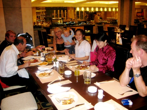 Essen im Jin An Hotel