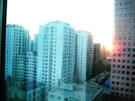 Sonnenaufgang in Changchun