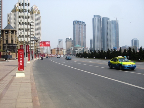 Die Skyline von Dalian