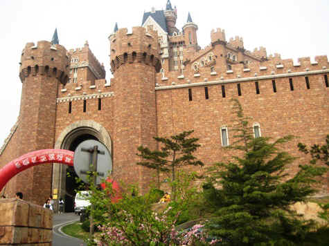 Eingang der Burg