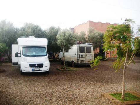 Campingplatz Ferdaous in Marrakech