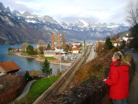 Oberhalb von Murg