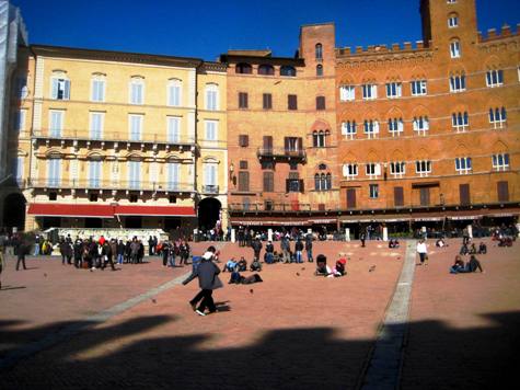 Piazza del Campo in Siena 