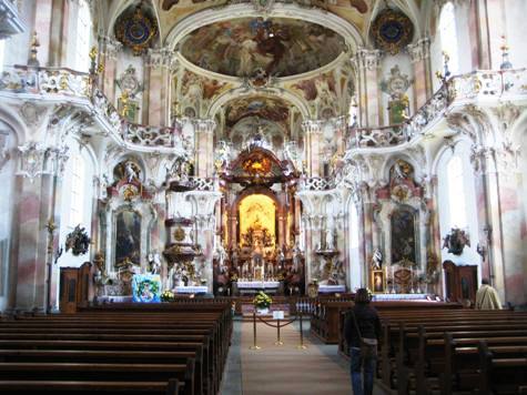 Wallfahrtskirche in Birnau